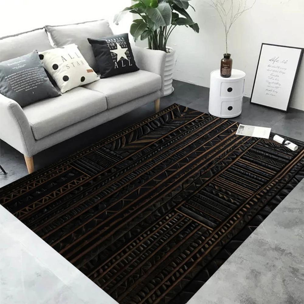 Nordic Black Gold Lines Are Simple and Minimalist Carpet Bedroom and Living Room Indoor Use Decoration Gift 60*90cm
Nordic Black Gold Lines Are Simple and Minimalist Carpet Bedroom and Living Room Indoor Use Decoration Gift 60*90cm