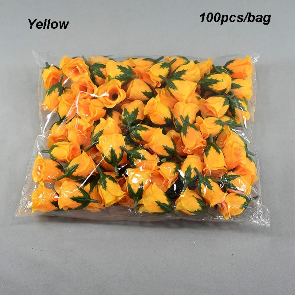 100PCS/bag 3.5*5cm Artificial Bud Flower Diy Wedding Party Garden Roses Home Decor жовтий
100PCS/bag 3.5*5cm Artificial Bud Flower Diy Wedding Party Garden Roses Home Decor жовтий