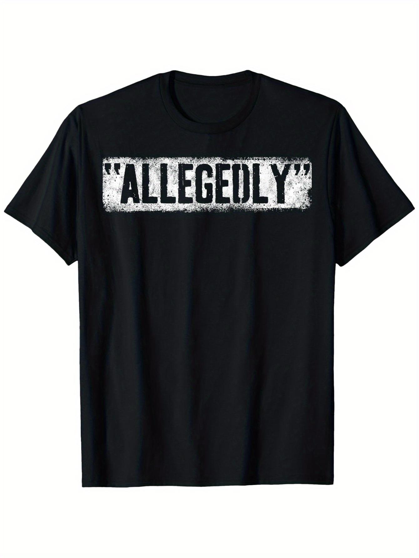 Lawyer Or Attorney Allegedly Gift for Men Women Paralegal T-Shirt for Men Women Couple 5XL різнокольоровий
Lawyer Or Attorney Allegedly Gift for Men Women Paralegal T-Shirt for Men Women Couple 5XL різнокольоровий