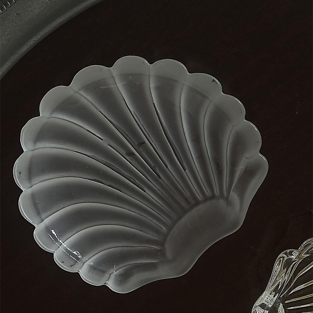 Glass Shell Glass Dish Mini Dish Cheese Dessert Cakes Plate Jewelry Storage Tray Simple New Style Plate 10cm
Glass Shell Glass Dish Mini Dish Cheese Dessert Cakes Plate Jewelry Storage Tray Simple New Style Plate 10cm