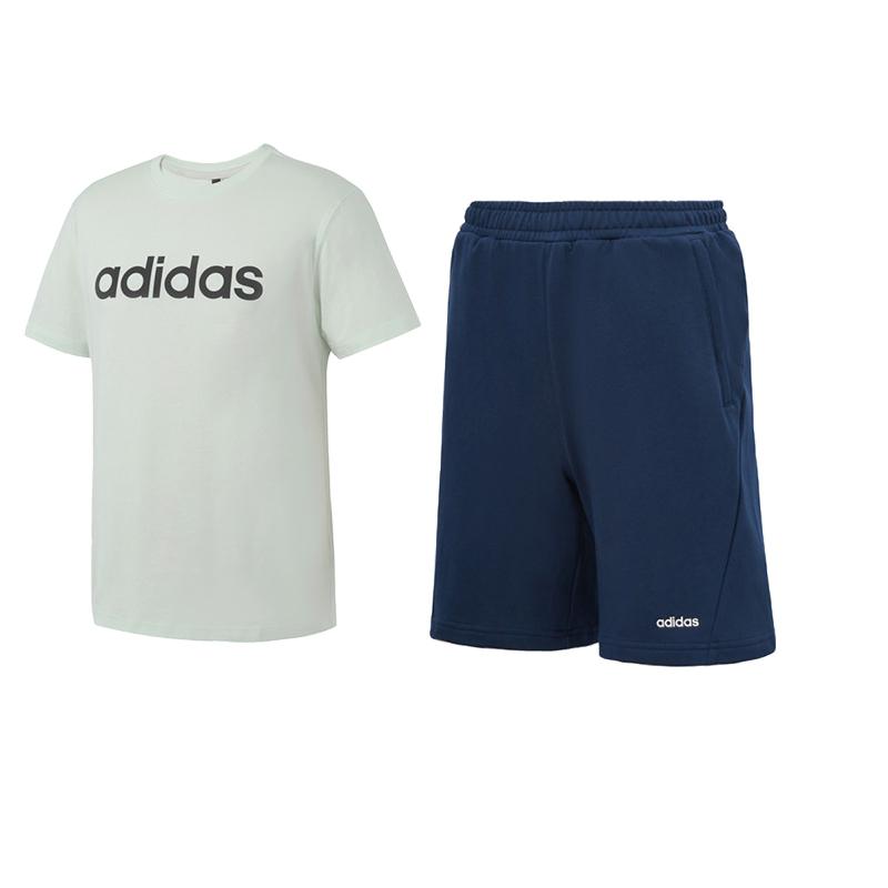 Adidas Versatile Durable Comfortable Breathable Short Sleeve Casual Sports Set Men Shorts JI5075+JD0348 S
Adidas Versatile Durable Comfortable Breathable Short Sleeve Casual Sports Set Men Shorts JI5075+JD0348 S