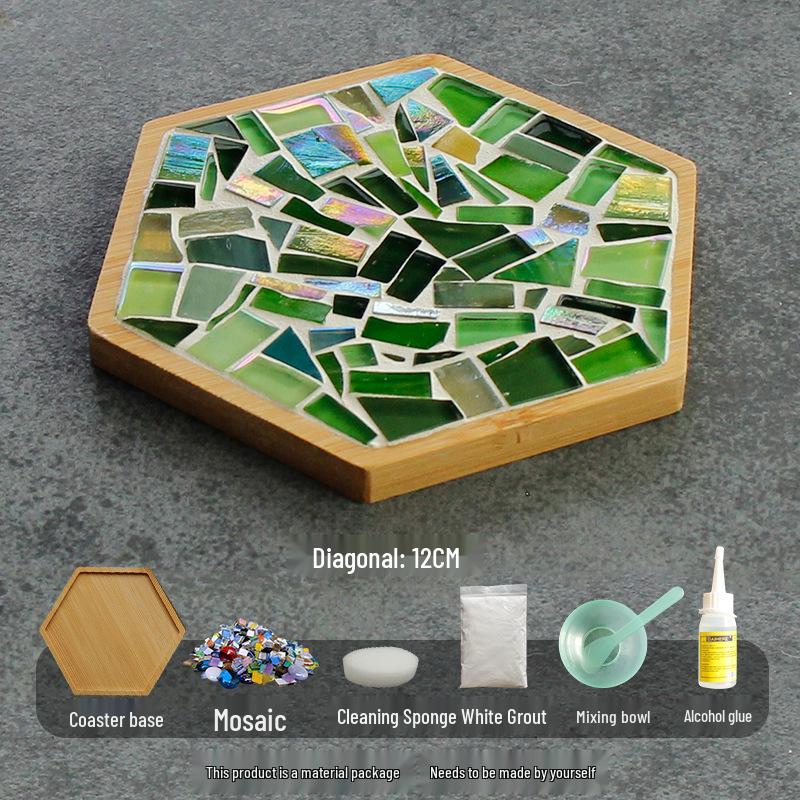 Набор для создания мозаичной подставки своими руками: Квадратная бамбуковая подставка под горячее ручной работы для детского и родительско-детского творчества
Набор для создания мозаичной подставки своими руками: Квадратная бамбуковая подставка под горячее ручной работы для детского и родительско-детского творчества