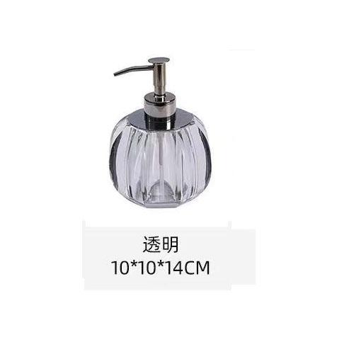 Creative Crystal Glass Lotion Bottle Champagne Gold Diamond Soap Dispenser Portable Liquid Soap Refill Bottle Bathroom Accessory
Creative Crystal Glass Lotion Bottle Champagne Gold Diamond Soap Dispenser Portable Liquid Soap Refill Bottle Bathroom Accessory