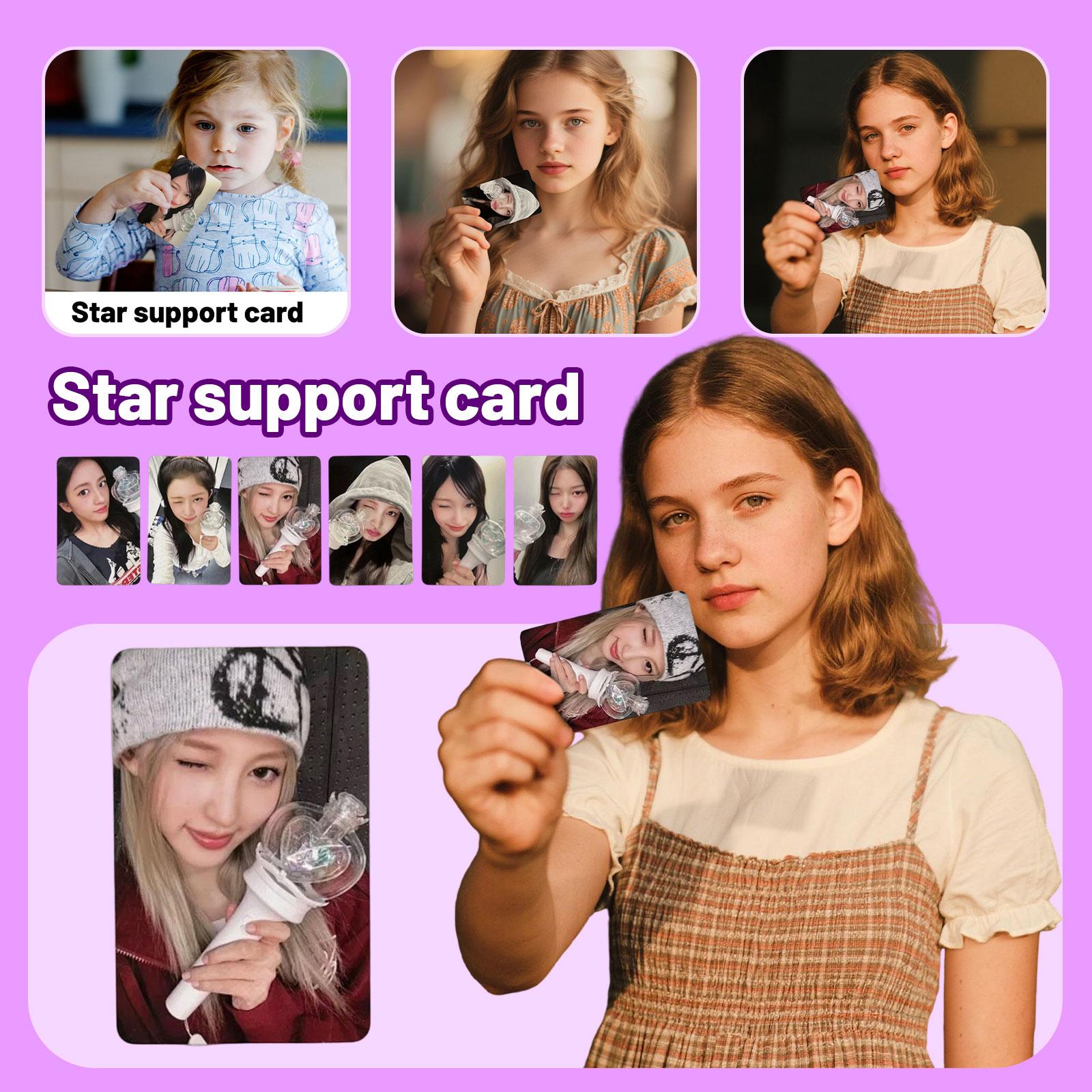 Girl Group Peripheral Accessories Girl Group Group Peripheral 6 Pcs Peripheral Card One Size
Girl Group Peripheral Accessories Girl Group Group Peripheral 6 Pcs Peripheral Card One Size