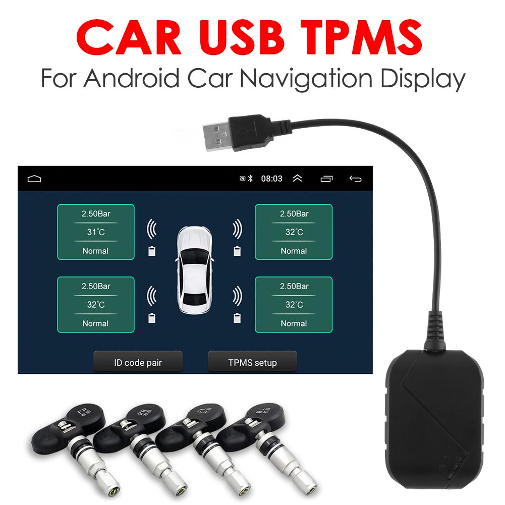 USB Android Система попередження про температуру шини Smart Car TPMS Автоматична охоронна система температурної сигналізації для автомобільного радіо DVD-програвача
USB Android Система попередження про температуру шини Smart Car TPMS Автоматична охоронна система температурної сигналізації для автомобільного радіо DVD-програвача