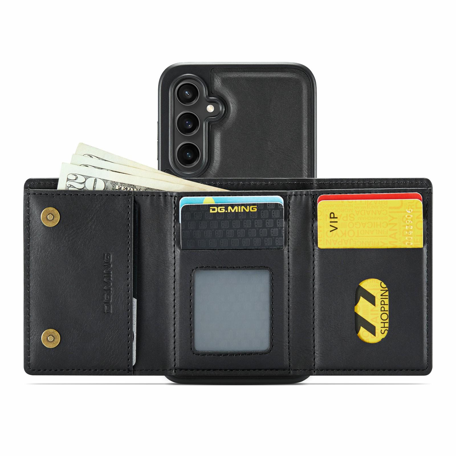 DG.MING M6 Series For Samsung Galaxy S24 Case Magnetic Wallet PU+PC+TPU Phone Cover Brown
DG.MING M6 Series For Samsung Galaxy S24 Case Magnetic Wallet PU+PC+TPU Phone Cover Brown