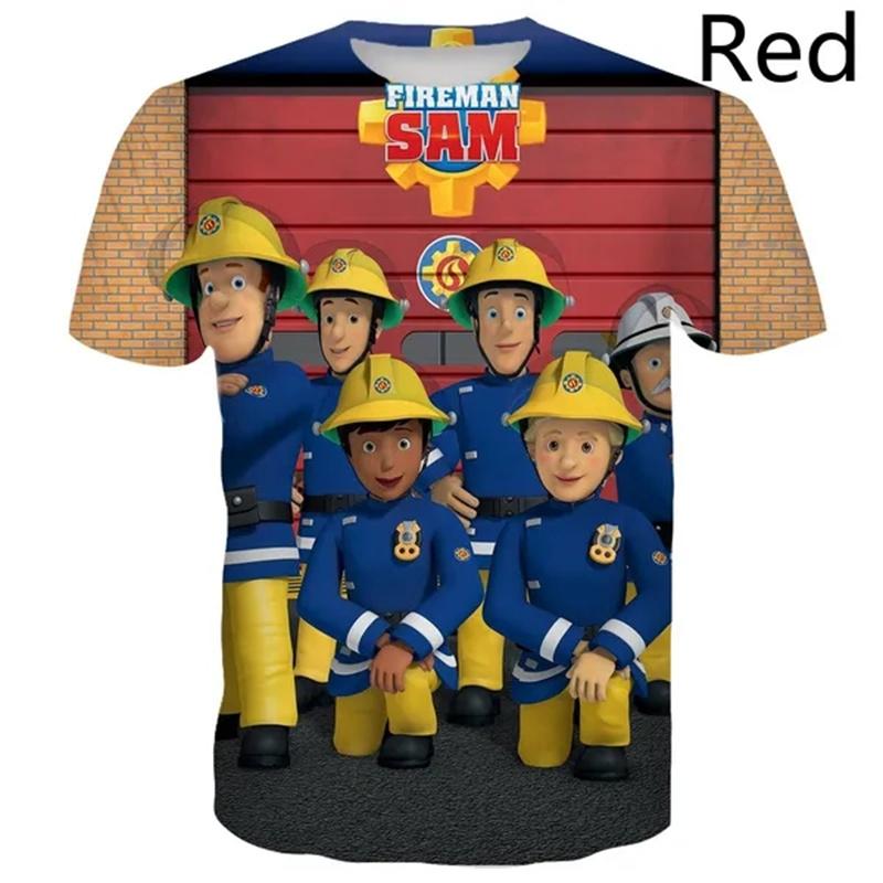 Футболка Fireman Sam Rescues Дитячі футболки для хлопчиків з короткими рукавами 3D-принт Безпека для дітей Освіта Анімація Футболка Модні топи 150
Футболка Fireman Sam Rescues Дитячі футболки для хлопчиків з короткими рукавами 3D-принт Безпека для дітей Освіта Анімація Футболка Модні топи 150