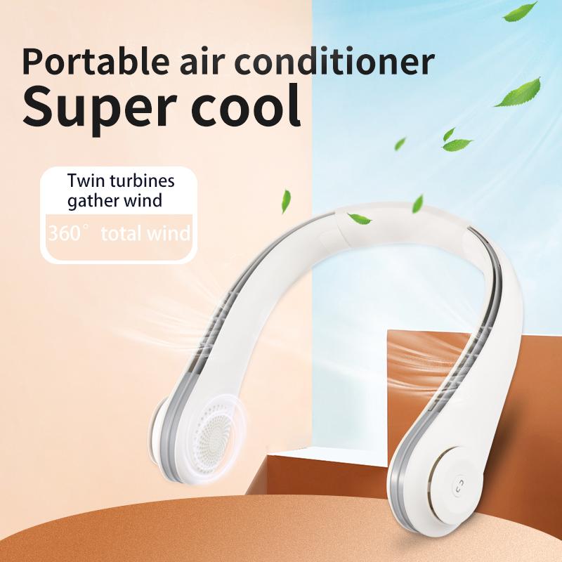 GT211 Bladeless Hanging Neck Fan 3 Speeds Adjustable Summer Cooling Fan A 
GT211 Bladeless Hanging Neck Fan 3 Speeds Adjustable Summer Cooling Fan A
