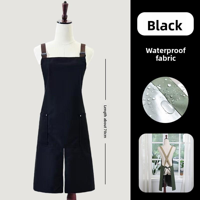 Waterproof Stain-Resistant Canvas Apron for Restaurant/Bar/Cafe, Custom Logo Printing Durable & Fashionable Workwear Unisex чорний
Waterproof Stain-Resistant Canvas Apron for Restaurant/Bar/Cafe, Custom Logo Printing Durable & Fashionable Workwear Unisex чорний