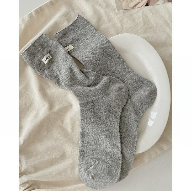 Branding Socks - Mid-length Summer and Spring Cotton Breathable and Sweat-absorbent Thick Socks with Multiple Layers 1 pair світло-сірий колір
Branding Socks - Mid-length Summer and Spring Cotton Breathable and Sweat-absorbent Thick Socks with Multiple Layers 1 pair світло-сірий колір