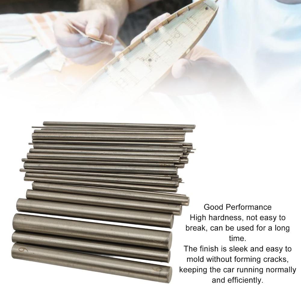 36PCS Stainless Steel Stainless Steel Rod Multiple Sizes Round Metal Rod Model Building
36PCS Stainless Steel Stainless Steel Rod Multiple Sizes Round Metal Rod Model Building