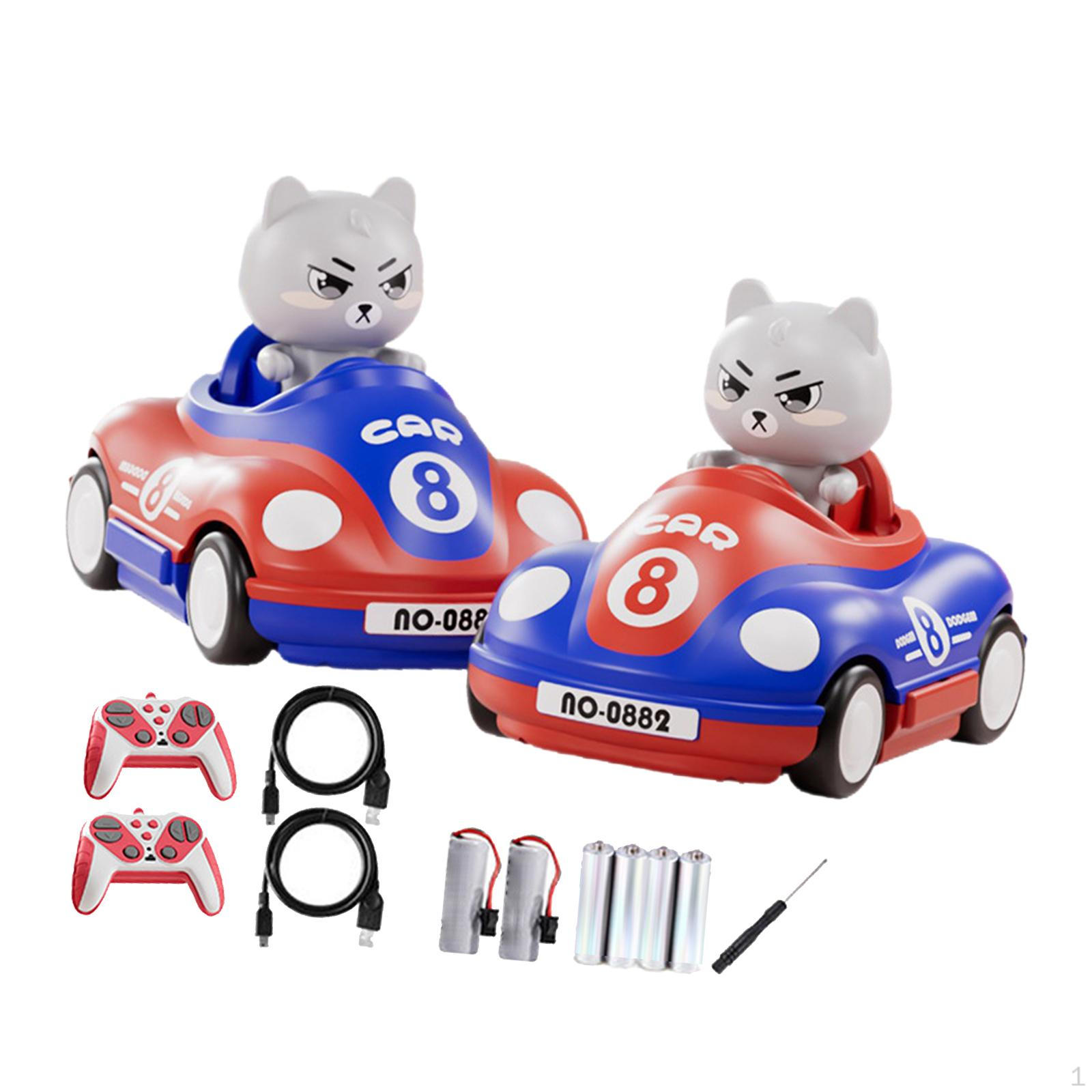 2 игрока, RC, выбрасывающие бамперы, автомобильное развлечение с музыкой и светом, автомобили с дистанционным управлением, боевая гонка
2 игрока, RC, выбрасывающие бамперы, автомобильное развлечение с музыкой и светом, автомобили с дистанционным управлением, боевая гонка