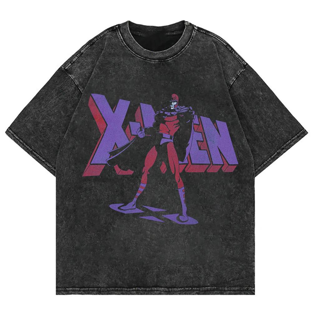 Vintage Magneto Graphic Cotton TShirt Washed Black Unisex Purple Red D Letter Print Oversized Cotton Casual Retro Tee M
Vintage Magneto Graphic Cotton TShirt Washed Black Unisex Purple Red D Letter Print Oversized Cotton Casual Retro Tee M