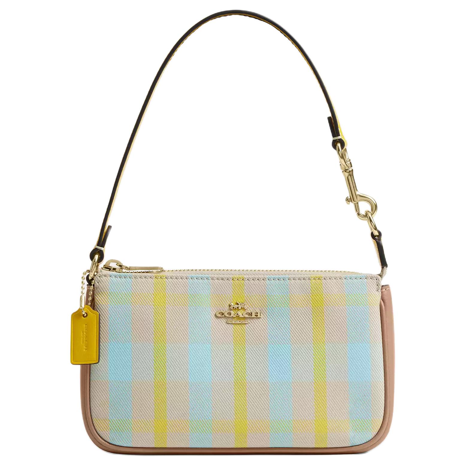 Coach Nolita 19 Check Print Top Zip Closure Recycled Polyester Shoulder Tote Bag Small Women Bags Blue Yellow CBK65-IMY3F Basic Set (Bag+Dust Bag)
Coach Nolita 19 Check Print Top Zip Closure Recycled Polyester Shoulder Tote Bag Small Women Bags Blue Yellow CBK65-IMY3F Basic Set (Bag+Dust Bag)