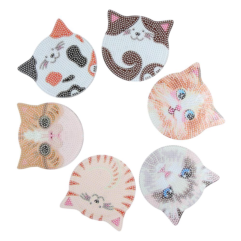 Наборы Diamond Dot Art Coasters Cat Diamond Art Painting Наборы для рисования Diamond Art для взрослых Набор подставок своими руками
Наборы Diamond Dot Art Coasters Cat Diamond Art Painting Наборы для рисования Diamond Art для взрослых Набор подставок своими руками