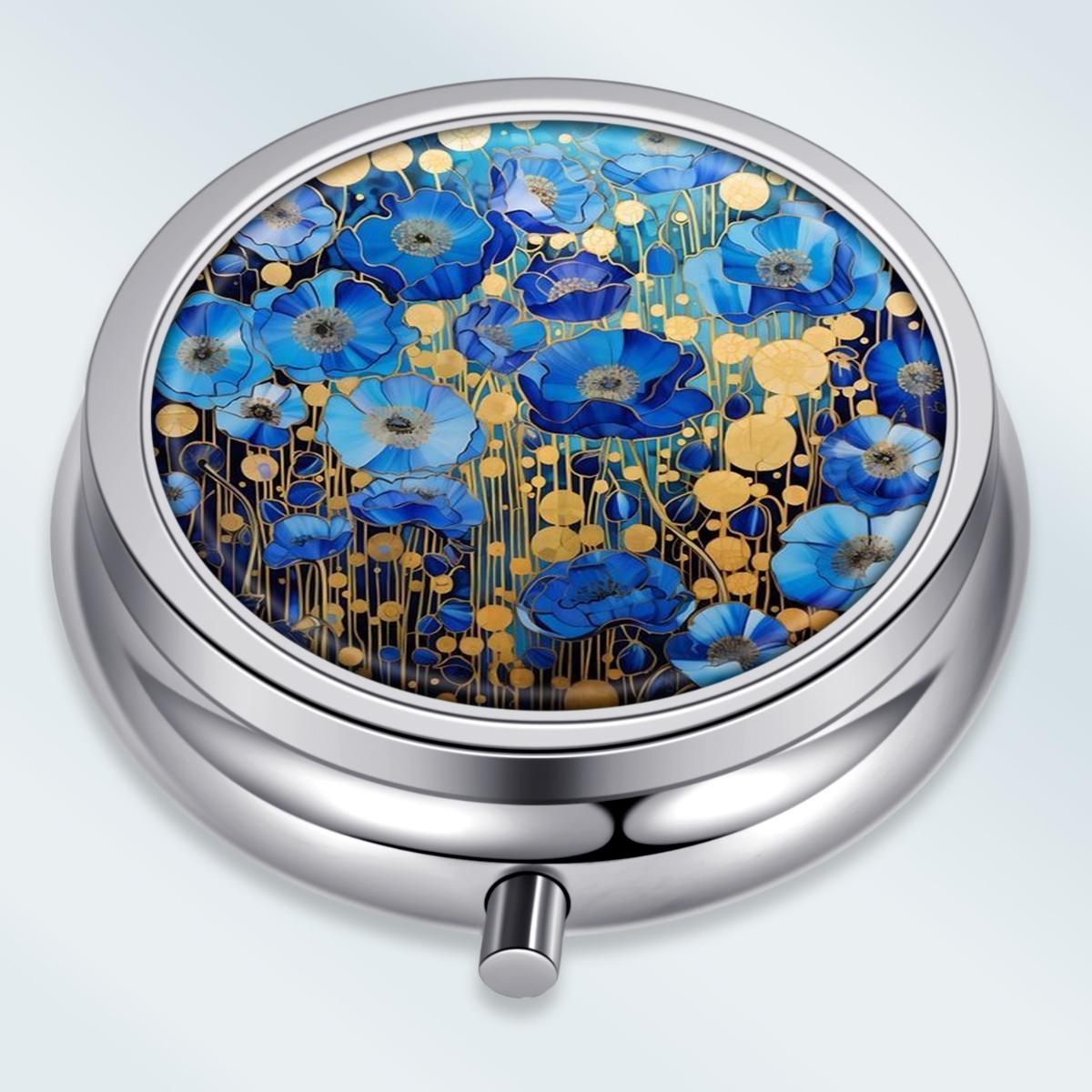 Portable Pill Box with 3 Compartments, Mini Metal Medicine Organizer Case, Cute Printed Pill Container for Vitamins, Pills, Jewelry, Travel, Daily Use разноцветный
Portable Pill Box with 3 Compartments, Mini Metal Medicine Organizer Case, Cute Printed Pill Container for Vitamins, Pills, Jewelry, Travel, Daily Use разноцветный