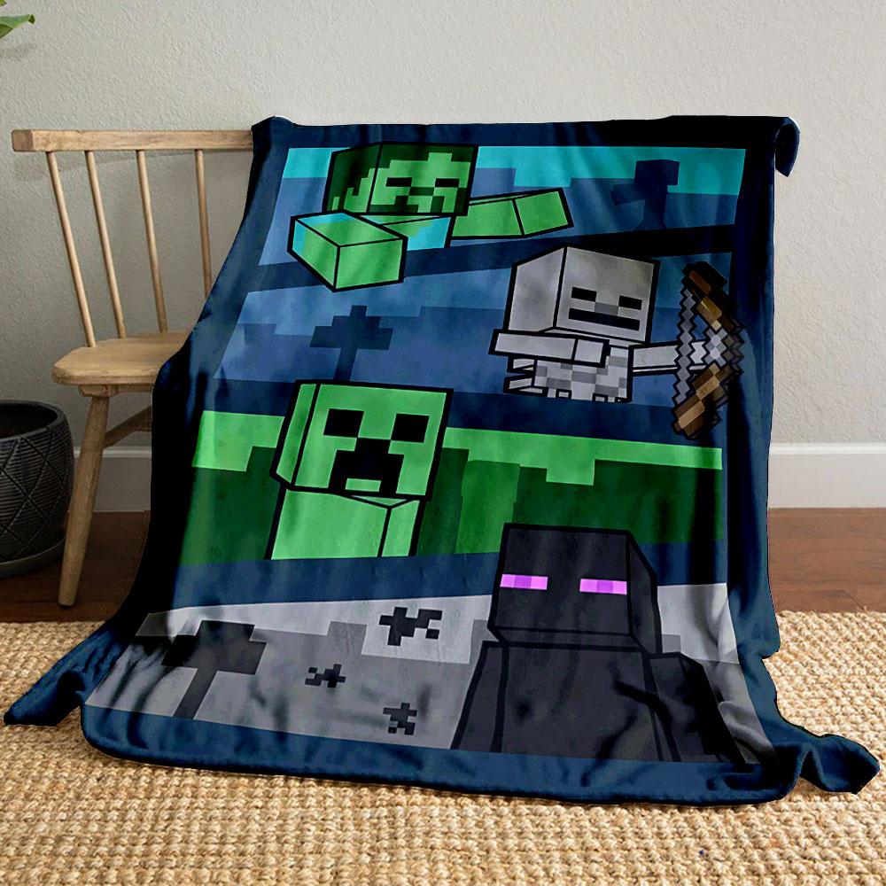 Minecraft Zombies Skeletons Endermen Blanket bedroom Blanket for Livingroom Couch lunch break Soft throw for Friend s festival Gift 80cm x 120cm
Minecraft Zombies Skeletons Endermen Blanket bedroom Blanket for Livingroom Couch lunch break Soft throw for Friend s festival Gift 80cm x 120cm