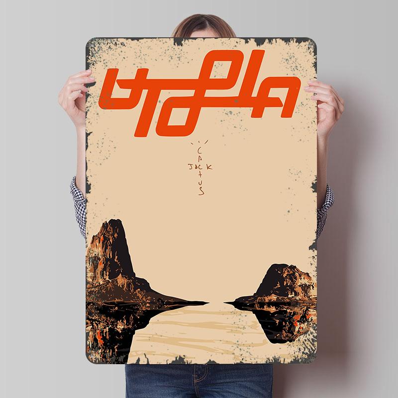 TRAVIS SCOTT RAP MUSIC Tinplate Poster Customized Wall Art Vintage Retro Metal Signs for Garage Decoration Room Office Decor 7.9x11.8In(20x30cm)
TRAVIS SCOTT RAP MUSIC Tinplate Poster Customized Wall Art Vintage Retro Metal Signs for Garage Decoration Room Office Decor 7.9x11.8In(20x30cm)