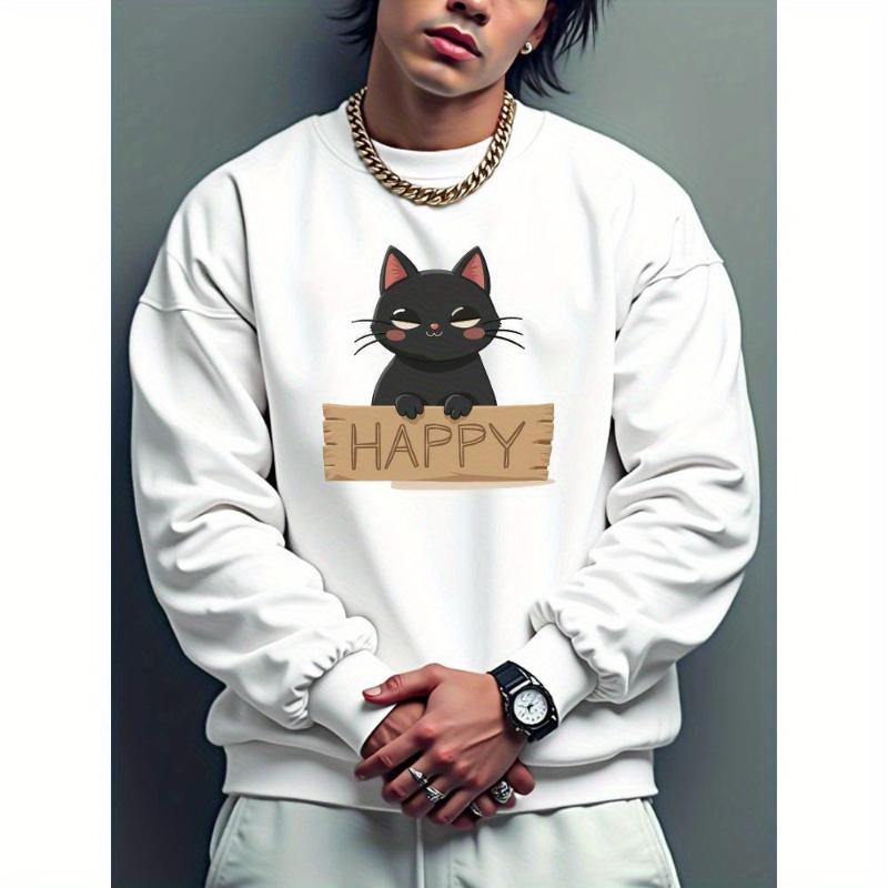 Уличная мода, Оверсайз и со спущенным плечом, Мужской свитшот с круглым вырезом XXL чёрный
Уличная мода, Оверсайз и со спущенным плечом, Мужской свитшот с круглым вырезом XXL чёрный