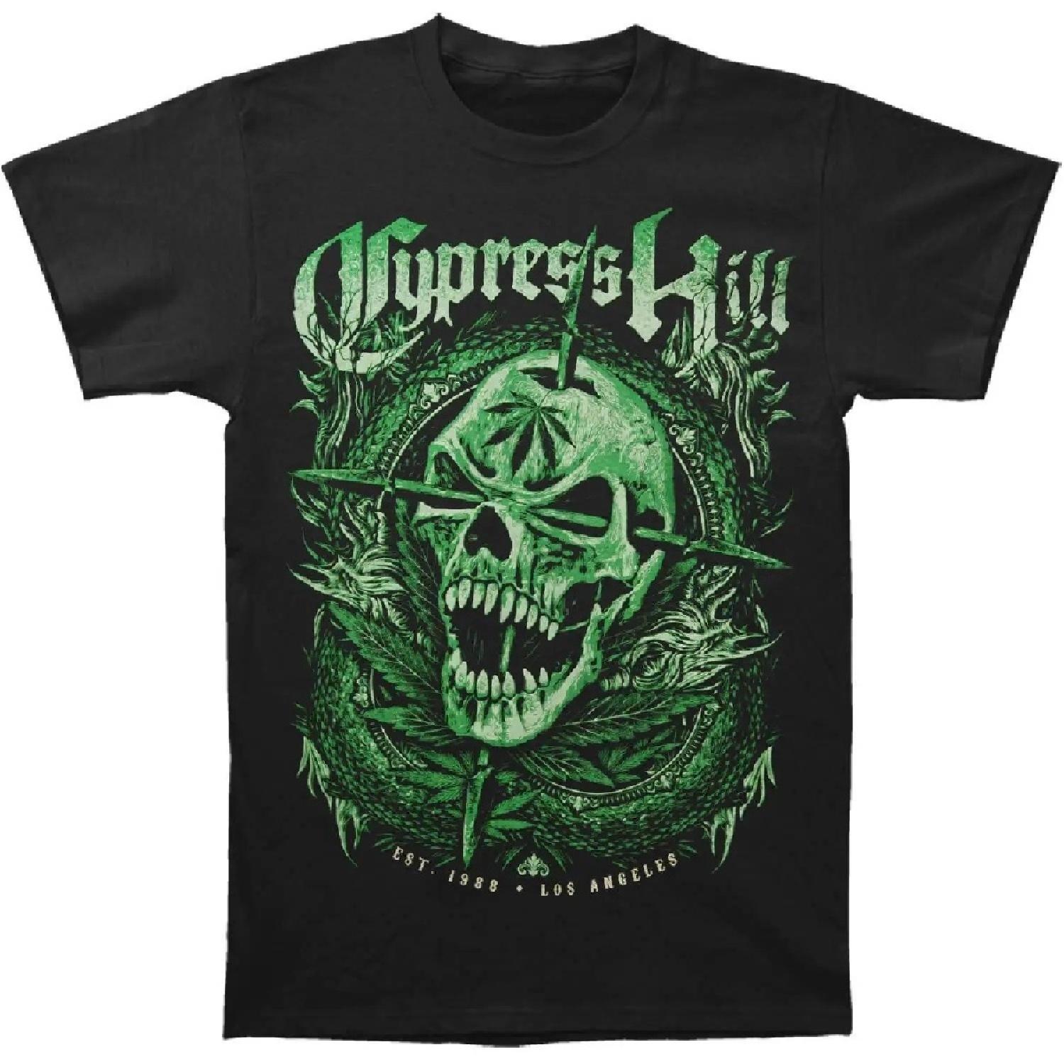 Men S Cypress Hill 2018 Green Skull T Shirt Small Black XXXXXL чорний
Men S Cypress Hill 2018 Green Skull T Shirt Small Black XXXXXL чорний
