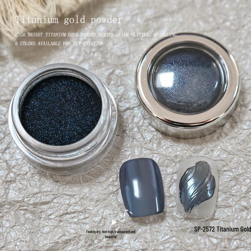 High-Shine Metallic Titanium Gold & Rose Powder: Magic Mirror Nail Art Glitter
High-Shine Metallic Titanium Gold & Rose Powder: Magic Mirror Nail Art Glitter