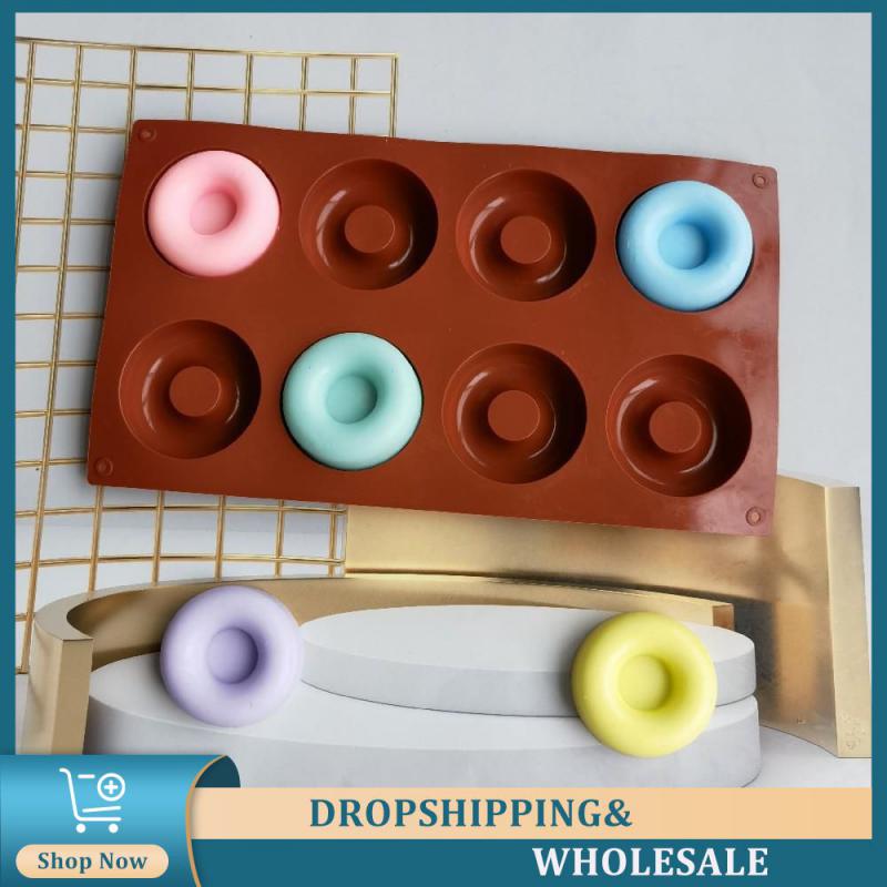 Donut Mold Silicone Non-stick Round 8 Company Cake Tools Silicone Mold Mini Easy Demoulding Donuts Baking Utensils Easy To Clean кирпич красный
Donut Mold Silicone Non-stick Round 8 Company Cake Tools Silicone Mold Mini Easy Demoulding Donuts Baking Utensils Easy To Clean кирпич красный