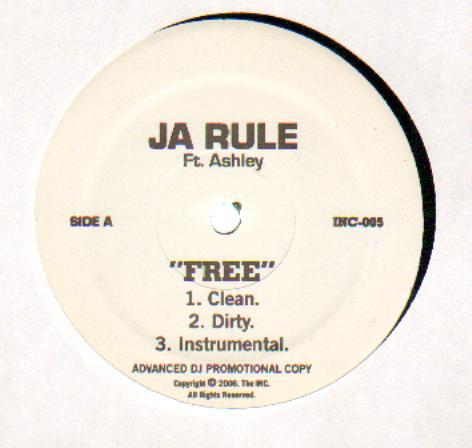 12inch Record JA RULE FT. ASHLEY - Free INC005PROMO The INC Records 2006 US Rap & Hip-Hop/R&B Used
12inch Record JA RULE FT. ASHLEY - Free INC005PROMO The INC Records 2006 US Rap & Hip-Hop/R&B Used
