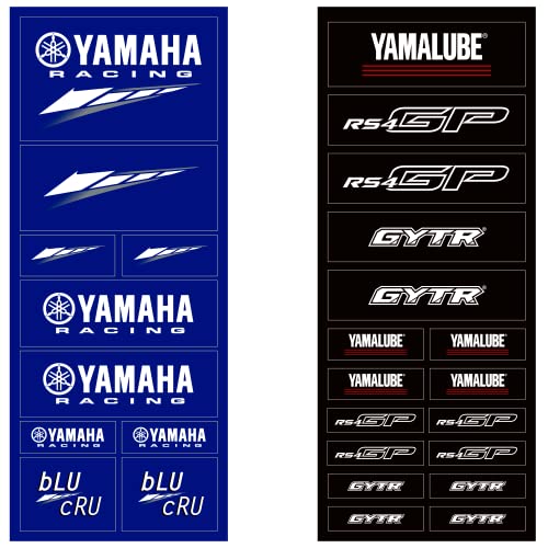 Yamaha Motor (Yamaha) YAMAHA RACING Sticker YR5010 Blue 90792-Y1860
Yamaha Motor (Yamaha) YAMAHA RACING Sticker YR5010 Blue 90792-Y1860