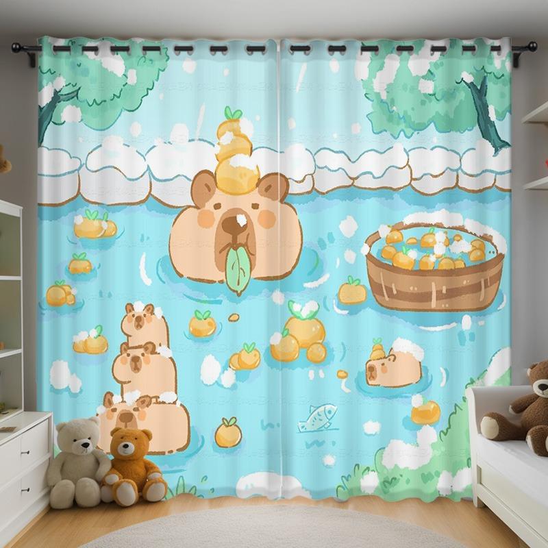 Рождественские шторы Kapibala Anime для гостиной, спальни, для гостиной, перфорированные пыленепроницаемые затемняющие шторы, кухонный шкаф, дом 100x140cm&Grommet Top
Рождественские шторы Kapibala Anime для гостиной, спальни, для гостиной, перфорированные пыленепроницаемые затемняющие шторы, кухонный шкаф, дом 100x140cm&Grommet Top