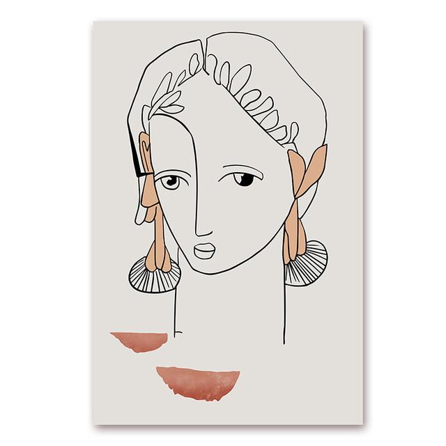 Абстрактная фигура портрет постер женское лицо холст картина минималистский принт черно-белый эскиз настенная живопись картина домашний декор без рамки 21*30cm No Frame
Абстрактная фигура портрет постер женское лицо холст картина минималистский принт черно-белый эскиз настенная живопись картина домашний декор без рамки 21*30cm No Frame