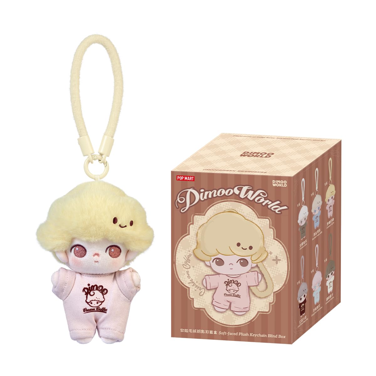POP MART DIMOO Crush on Coffee Series Plush Keychain Pop Mart Gachapon Blind Box Figure Plastic Model Premium Toy PVC Soft Vinyl Original Character
POP MART DIMOO Crush on Coffee Series Plush Keychain Pop Mart Gachapon Blind Box Figure Plastic Model Premium Toy PVC Soft Vinyl Original Character