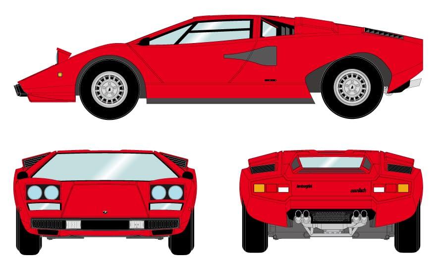 Модель EIDOLON Lamborghini Countach LP400 1974 Открытые фары Красный Цвет Готовая Модель EM822B 1/43
Модель EIDOLON Lamborghini Countach LP400 1974 Открытые фары Красный Цвет Готовая Модель EM822B 1/43