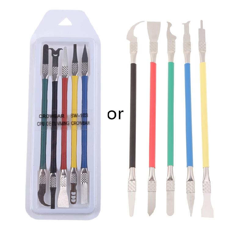 5 in 1 IC Chip Repair Thin Blade CPU NAND Remover BGA Maintenance Knife Remover 1
5 in 1 IC Chip Repair Thin Blade CPU NAND Remover BGA Maintenance Knife Remover 1