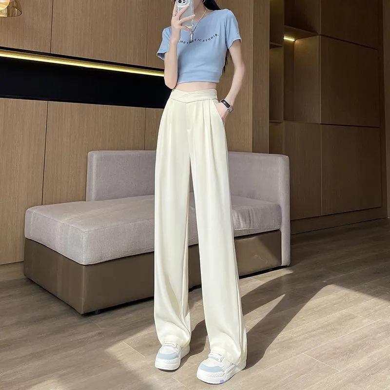Women s Casual Ice Silk Pleated High-Waisted Pants - Summer Petite, Thin & Slimming Suit Pants XL абрикосовий
Women s Casual Ice Silk Pleated High-Waisted Pants - Summer Petite, Thin & Slimming Suit Pants XL абрикосовий