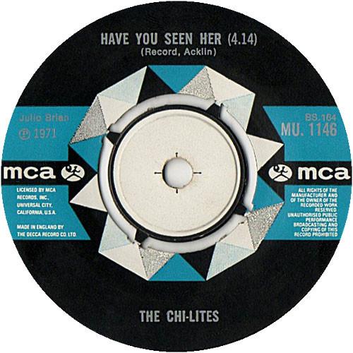 7-дюймовая пластинка CHI-LITES - Have You Seen Her MU1146 MCA Records 1971 UK Соул/Фанк Б/У
7-дюймовая пластинка CHI-LITES - Have You Seen Her MU1146 MCA Records 1971 UK Соул/Фанк Б/У