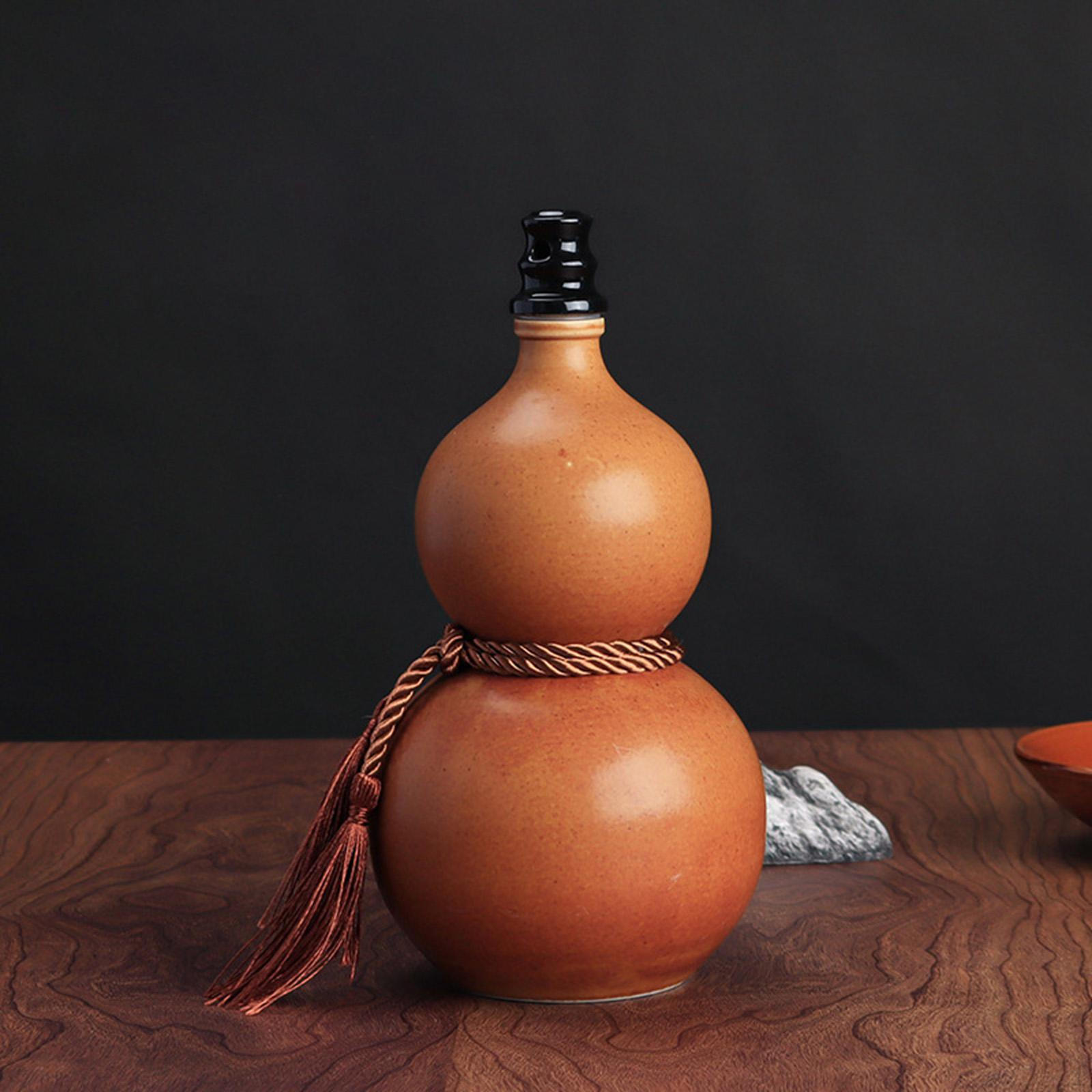 Бутылка для воды из тыквы Керамическая HU Lu Украшение Вино для напитков на открытом воздухе Matt Brown
Бутылка для воды из тыквы Керамическая HU Lu Украшение Вино для напитков на открытом воздухе Matt Brown