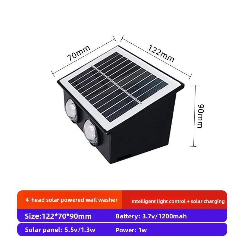 Solar Wall Light Outdoor Garden Decor With Rgb And Warm Light For Patio And Fence Four Warm
Solar Wall Light Outdoor Garden Decor With Rgb And Warm Light For Patio And Fence Four Warm