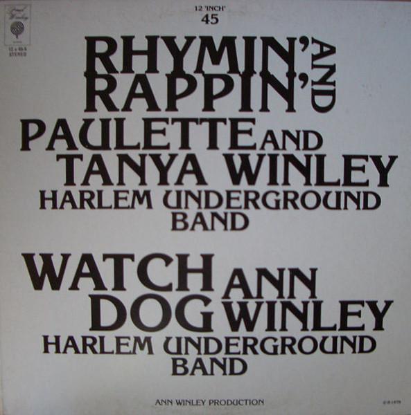 12inch Record PAULETTE WINLEY & TANYA WINLEY / AN - Rhymin And Rappin / Watch Dog 12X455 Paul Winley Rec US Rap & Hip-Hop/R&B Used
12inch Record PAULETTE WINLEY & TANYA WINLEY / AN - Rhymin And Rappin / Watch Dog 12X455 Paul Winley Rec US Rap & Hip-Hop/R&B Used