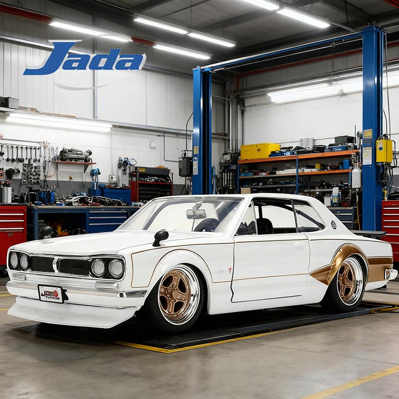 JADA 1:24 JDM SKYLINE 2000 GTR 1971 Alloy Car Diecasts & Toy Vehicles Car Model Miniature Scale Model Car For Children
JADA 1:24 JDM SKYLINE 2000 GTR 1971 Alloy Car Diecasts & Toy Vehicles Car Model Miniature Scale Model Car For Children