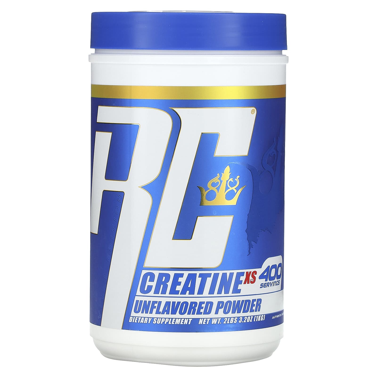 Ronnie Coleman, Vital Edition, CreatineXS Powder, Unflavored, 2 lbs 3.2 oz (1 kg)
Ronnie Coleman, Vital Edition, CreatineXS Powder, Unflavored, 2 lbs 3.2 oz (1 kg)