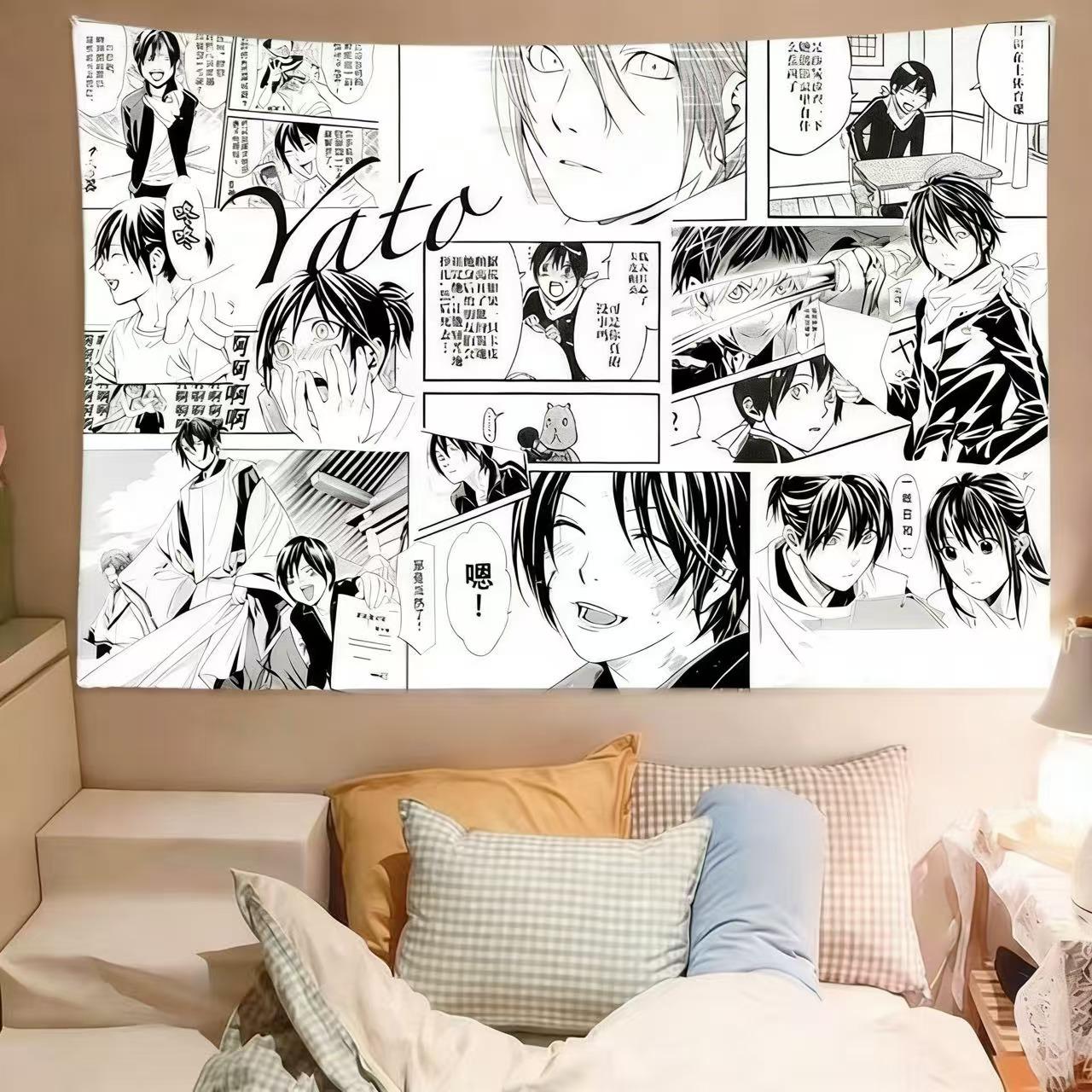 Noragami Anime Tapestry Yato Hippie Aesthetic Bohemian Mandala Wall Decor Backdrop 74x94cm(29x37in)
Noragami Anime Tapestry Yato Hippie Aesthetic Bohemian Mandala Wall Decor Backdrop 74x94cm(29x37in)