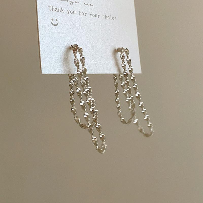 Модные и минималистичные двухслойные серебристые серьги-кисточки на длинной цепочке, нейтральные и крутые геометрические повседневные украшения, подарки серебряный
Модные и минималистичные двухслойные серебристые серьги-кисточки на длинной цепочке, нейтральные и крутые геометрические повседневные украшения, подарки серебряный