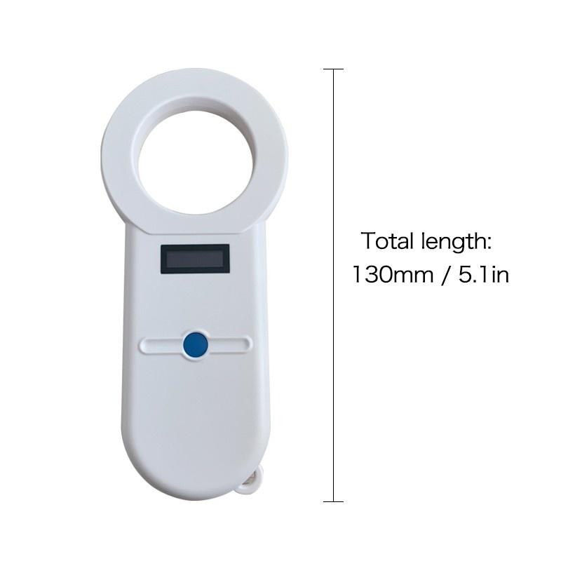 USB Charging Sensitive Digital Handheld Pet Scanner ISO11784/5 Animal Pet ID Reader Chip Transponder Microchip Scanner for Dog Cat Horse Type A
USB Charging Sensitive Digital Handheld Pet Scanner ISO11784/5 Animal Pet ID Reader Chip Transponder Microchip Scanner for Dog Cat Horse Type A