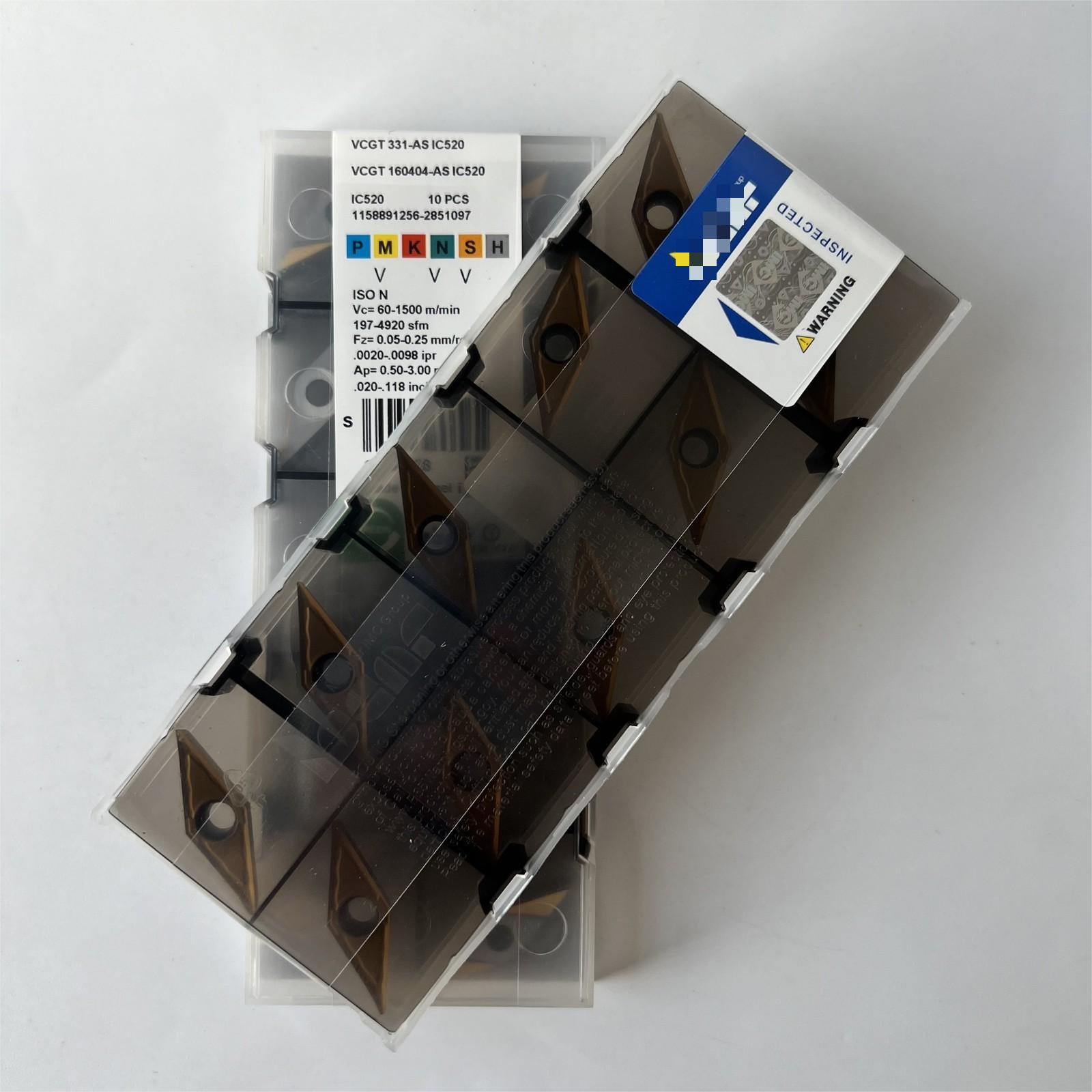 Original / VCGT160404-AS IC520 / Industrial indexable Carbide Inserts 10 Pcs
Original / VCGT160404-AS IC520 / Industrial indexable Carbide Inserts 10 Pcs