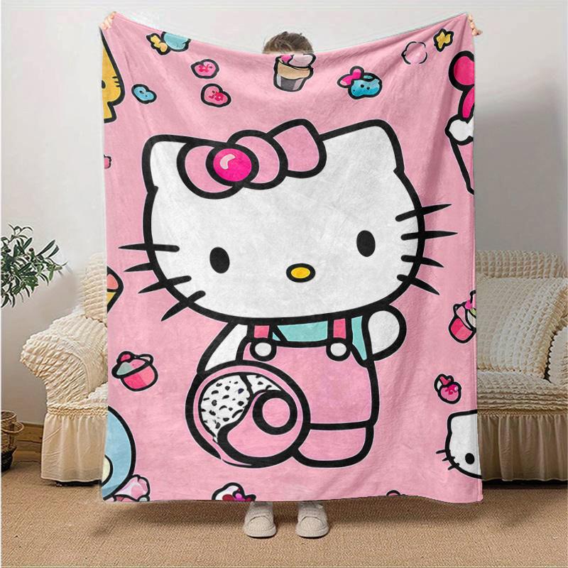 1pc Sweet Adventure Hello Kitty s Themed Cartoon Blanket, Seasonal Home Decor Gift for Family and Friend, Soft Throw Blanket Perfect for Couch or Bed, 130x150cm
1pc Sweet Adventure Hello Kitty s Themed Cartoon Blanket, Seasonal Home Decor Gift for Family and Friend, Soft Throw Blanket Perfect for Couch or Bed, 130x150cm