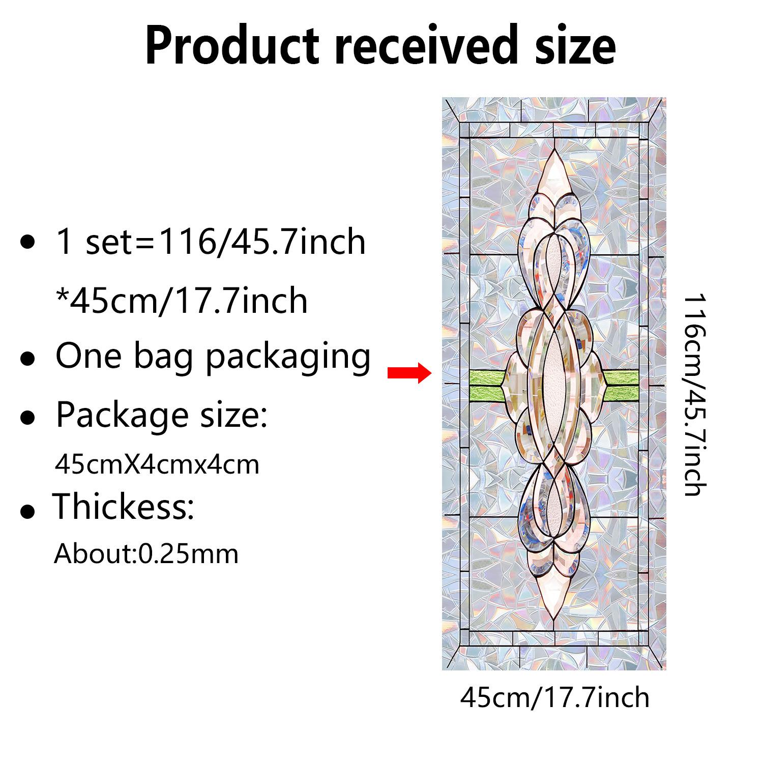 Барвиста ретро-квіткова пташина віконна плівка ПВХ електростатичні наклейки на скло Вітражні плівки Статична плівка з матового скла 45cm*116cm
Барвиста ретро-квіткова пташина віконна плівка ПВХ електростатичні наклейки на скло Вітражні плівки Статична плівка з матового скла 45cm*116cm