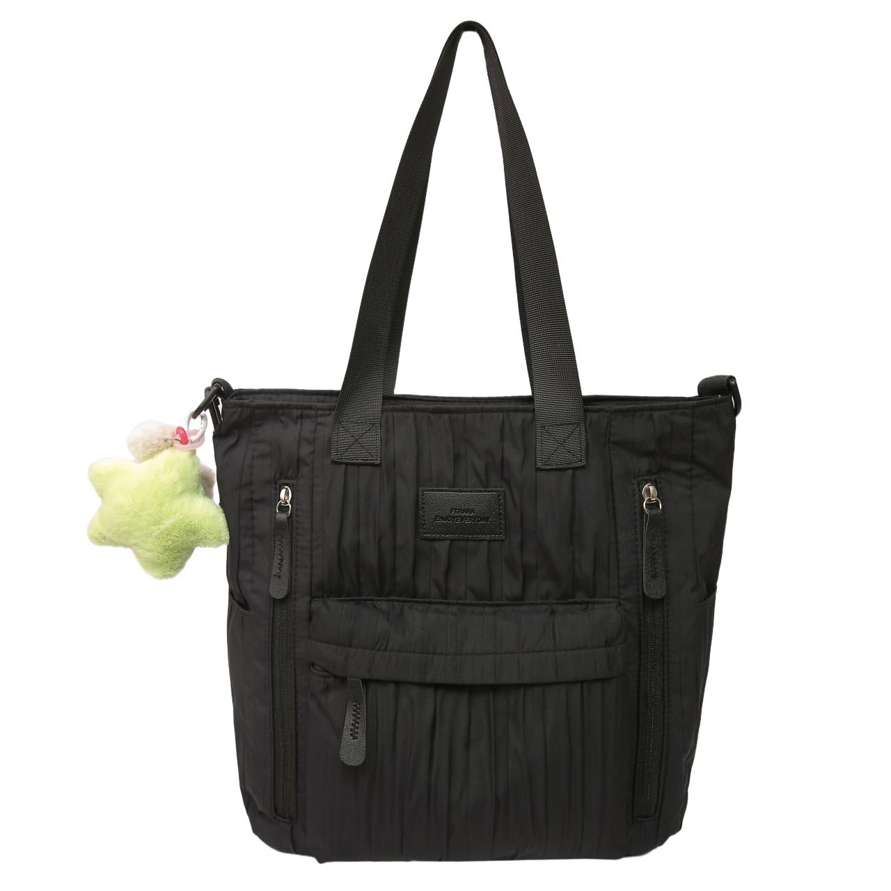 Nyl Solid Color Large Capacity Shoulder Bags Sewing High Quality 2026 Bags for Women Versatile Commuting Casual Totes чёрный
Nyl Solid Color Large Capacity Shoulder Bags Sewing High Quality 2026 Bags for Women Versatile Commuting Casual Totes чёрный