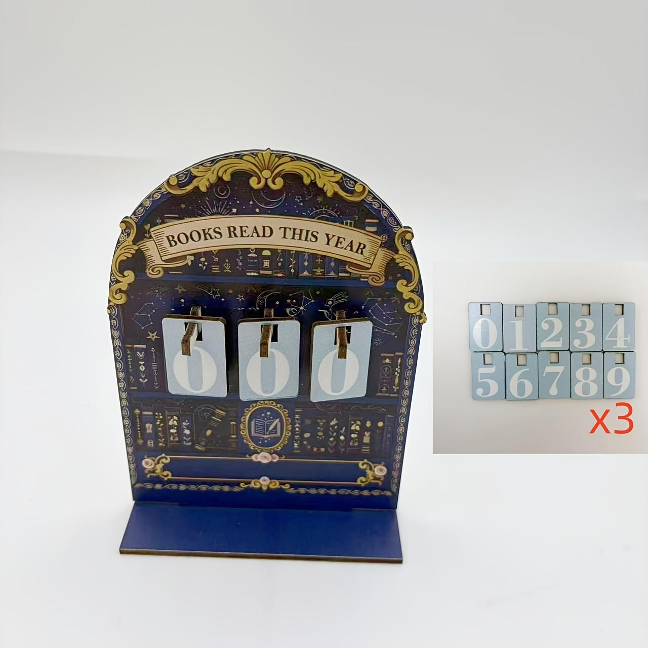 Wooden Book Read This Year Counter Reading Challenge Tracker Bookshelf Club Classroom Decor New Years Gifts for Bookworm Family
Wooden Book Read This Year Counter Reading Challenge Tracker Bookshelf Club Classroom Decor New Years Gifts for Bookworm Family