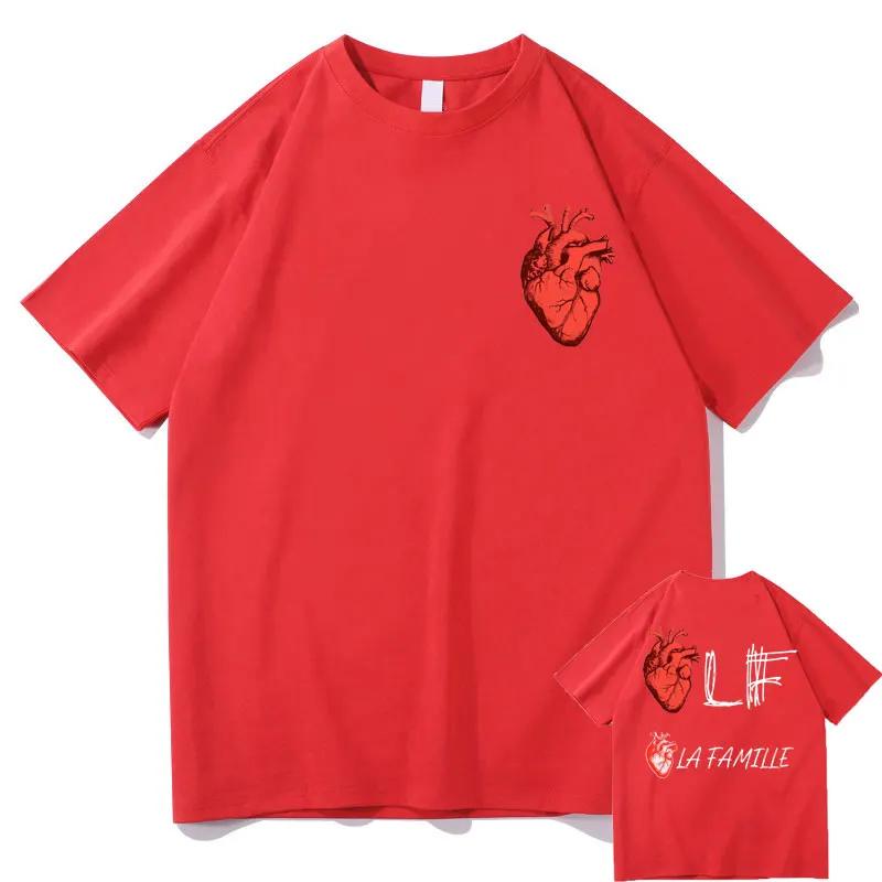 Lf La Tamille Heart Tshirt Le Monde Chico Album PNL The Family Tshirts Men Women HipHop Oversized T Shirts Man Loose Tops Tees S
Lf La Tamille Heart Tshirt Le Monde Chico Album PNL The Family Tshirts Men Women HipHop Oversized T Shirts Man Loose Tops Tees S