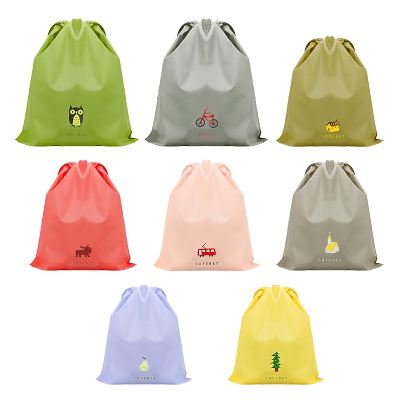 DIFEIUKI storage pouch 8 pieces drawstring bag travel pouch colorful waterproof lightweight dustproof folding reusable drawstring bag accessories
DIFEIUKI storage pouch 8 pieces drawstring bag travel pouch colorful waterproof lightweight dustproof folding reusable drawstring bag accessories